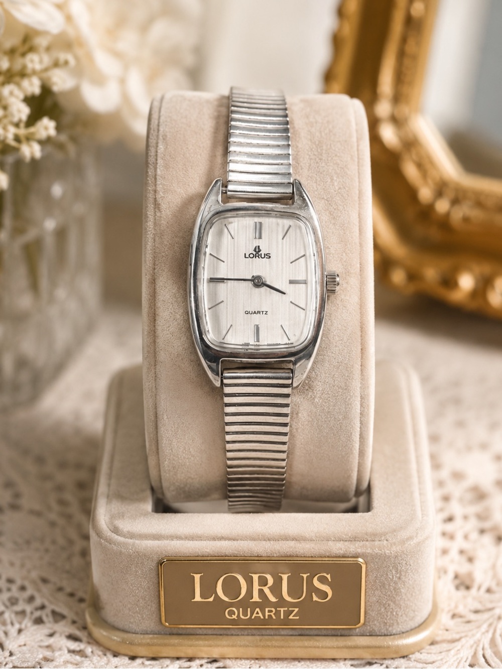 W33 Vintage Silver Lorus Women’s Watch